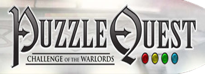 Puzzle Quest: Challenge of the Warlords logo for PSP